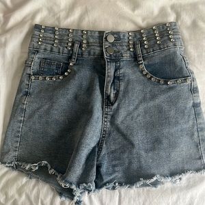 Stretchy Jean shorts